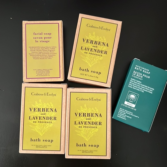 NIB Crabtree and Evelyn soap bundle - Picture 2 of 2